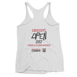 Clown Proof Exercisers Alternate 2017 OPEN Women's tank top