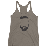 Robby Face (with RD Logo on the back) Women's Racerback Tank