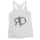 Robby Face (with RD Logo on the back) Women's Racerback Tank