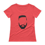 Robby Face Ladies' Scoopneck T-Shirt