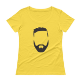 Robby Face Ladies' Scoopneck T-Shirt