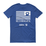 Resurgence Kettlebell Flag Unisex Short sleeve t-shirt