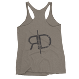 Robby Face (with RD Logo on the back) Women's Racerback Tank