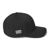 RESURGENCE + Side Flag Off-Centered Flexfit Structured Twill Cap (7 colors available)