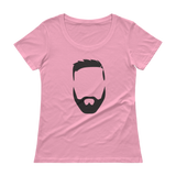 Robby Face Ladies' Scoopneck T-Shirt