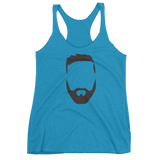 Robby Face (with RD Logo on the back) Women's Racerback Tank