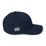 RESURGENCE + Side Flag Off-Centered Flexfit Structured Twill Cap (7 colors available)