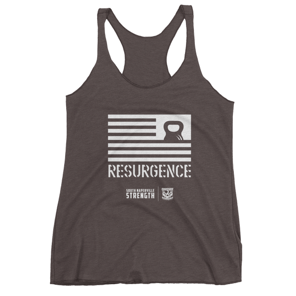Resurgence Kettlebell Flag Women's Tank Top (front print only)