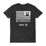 Resurgence Kettlebell Flag Unisex Short sleeve t-shirt