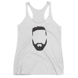 Robby Face (with RD Logo on the back) Women's Racerback Tank