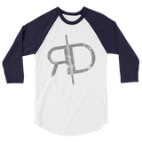 RD: Rob Diesel 3/4 sleeve raglan shirt (front print only)