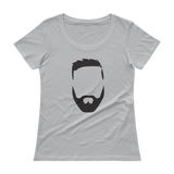 Robby Face Ladies' Scoopneck T-Shirt