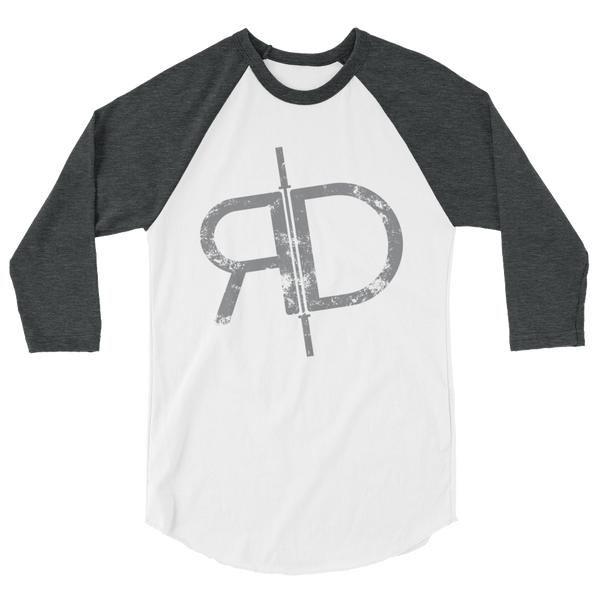 RD: Rob Diesel 3/4 sleeve raglan shirt (front print only)