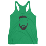 Robby Face (with RD Logo on the back) Women's Racerback Tank