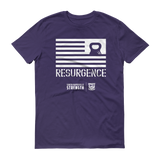 Resurgence Kettlebell Flag Unisex Short sleeve t-shirt