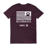 Resurgence Kettlebell Flag Unisex Short sleeve t-shirt