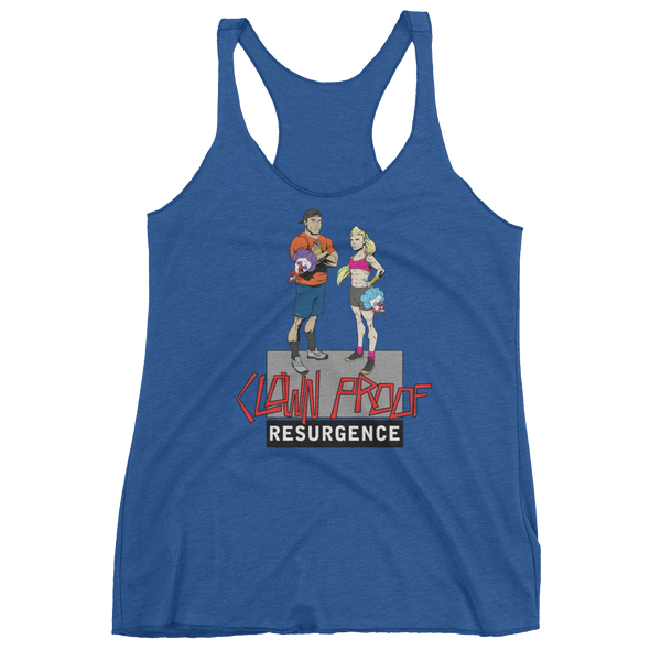 Clown Proof Exercisers Alternate 2017 OPEN Women's tank top